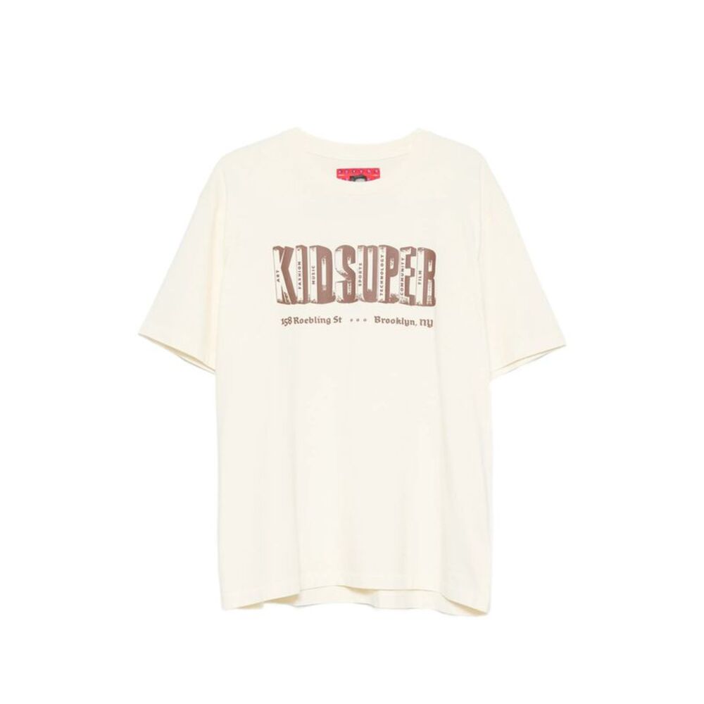Kidsuper Neutrals T-Shirts & Vests - T-Shirts Men